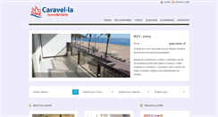 Desktop Screenshot of caravel-la.com