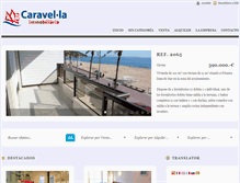 Tablet Screenshot of caravel-la.com